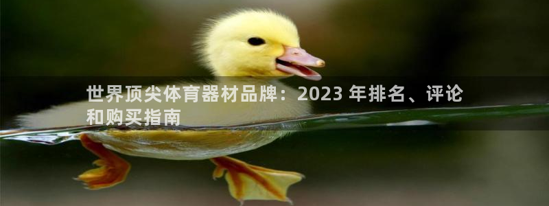 富联娱乐正规吗安全吗：世界顶尖体育器材品牌：2023