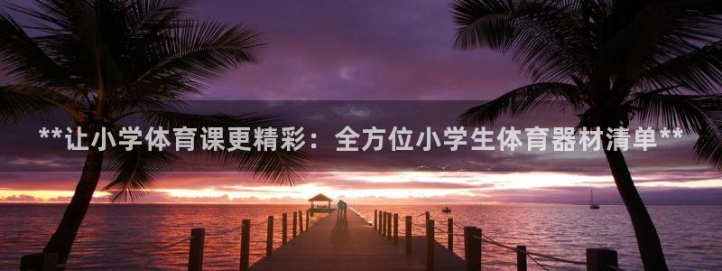 富联平台网站官网：**让小学体育课更精彩：全方位小学