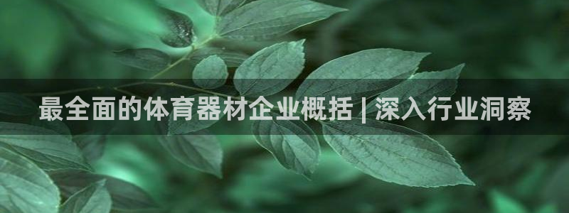 富联平台易 411o31 平台：最全面的体育器材企业
